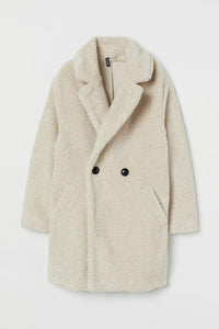 White Teddy Coat