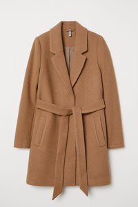 Camel Belted Coat