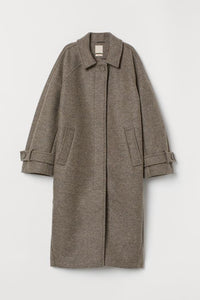 Masculine Wool Coat