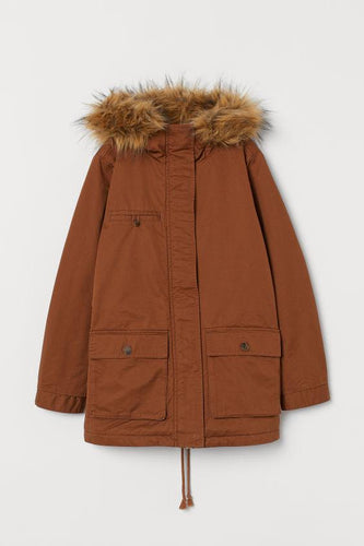 Straight Parka Jacket