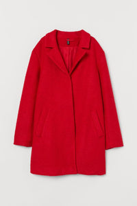 Red Straight Coat