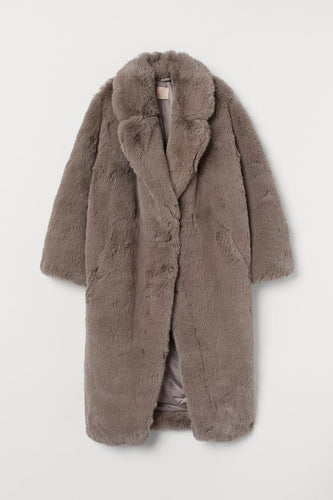Furry Boucle Coat