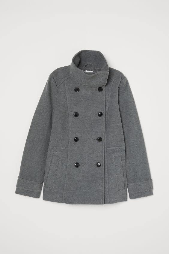 Funnel Neck Coat