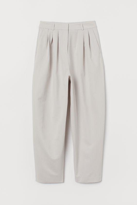 Pleated Pants